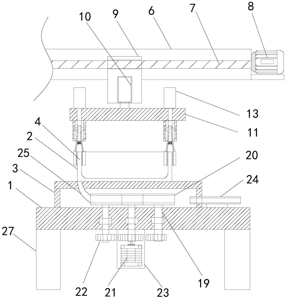 Roll bending forming machine