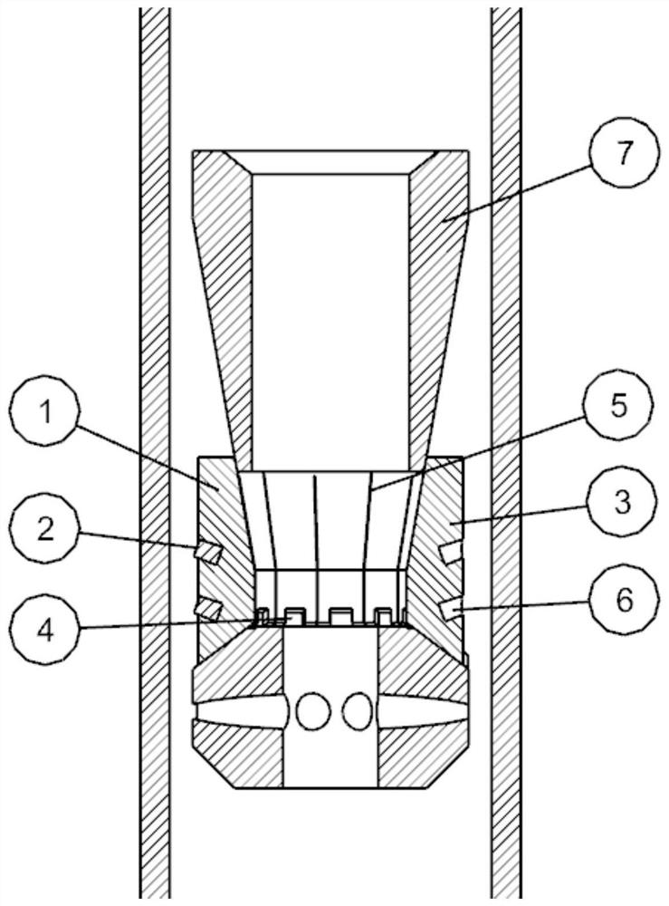 A kind of fully soluble slip tooth material and its preparation method and application