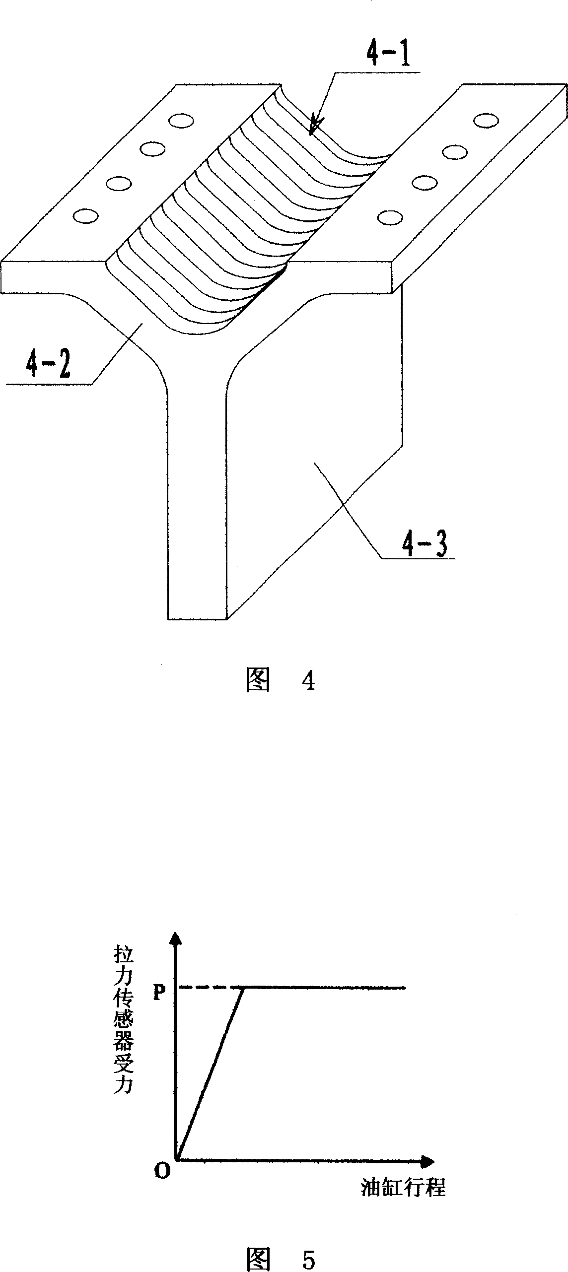 Steel cable stretching force detecting apparatus