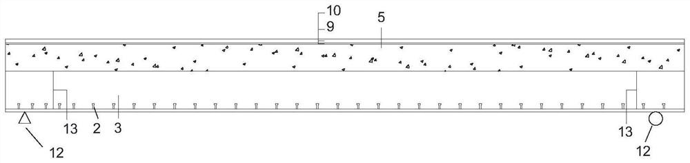 Construction method of steel plate and concrete composite structure