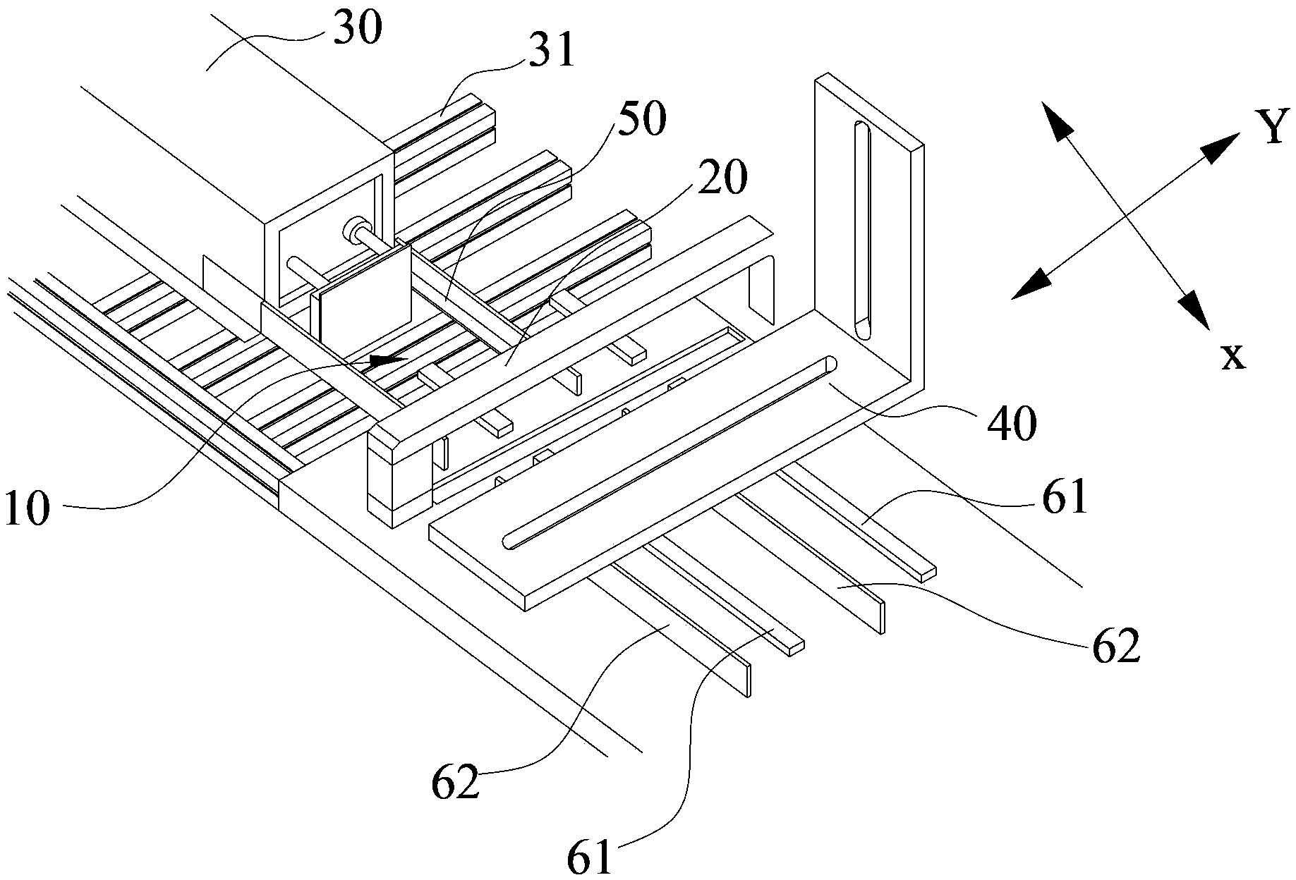Automatic banding machine and material banding method thereof