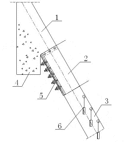 Large-fall vibration absorption and noise reduction buffering device