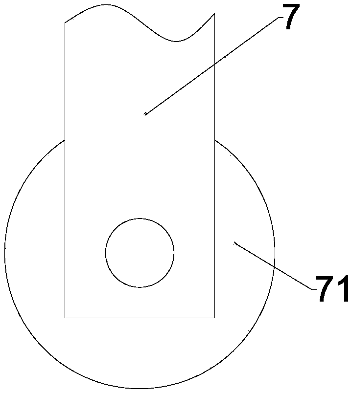 Household domestic garbage smashing treatment device