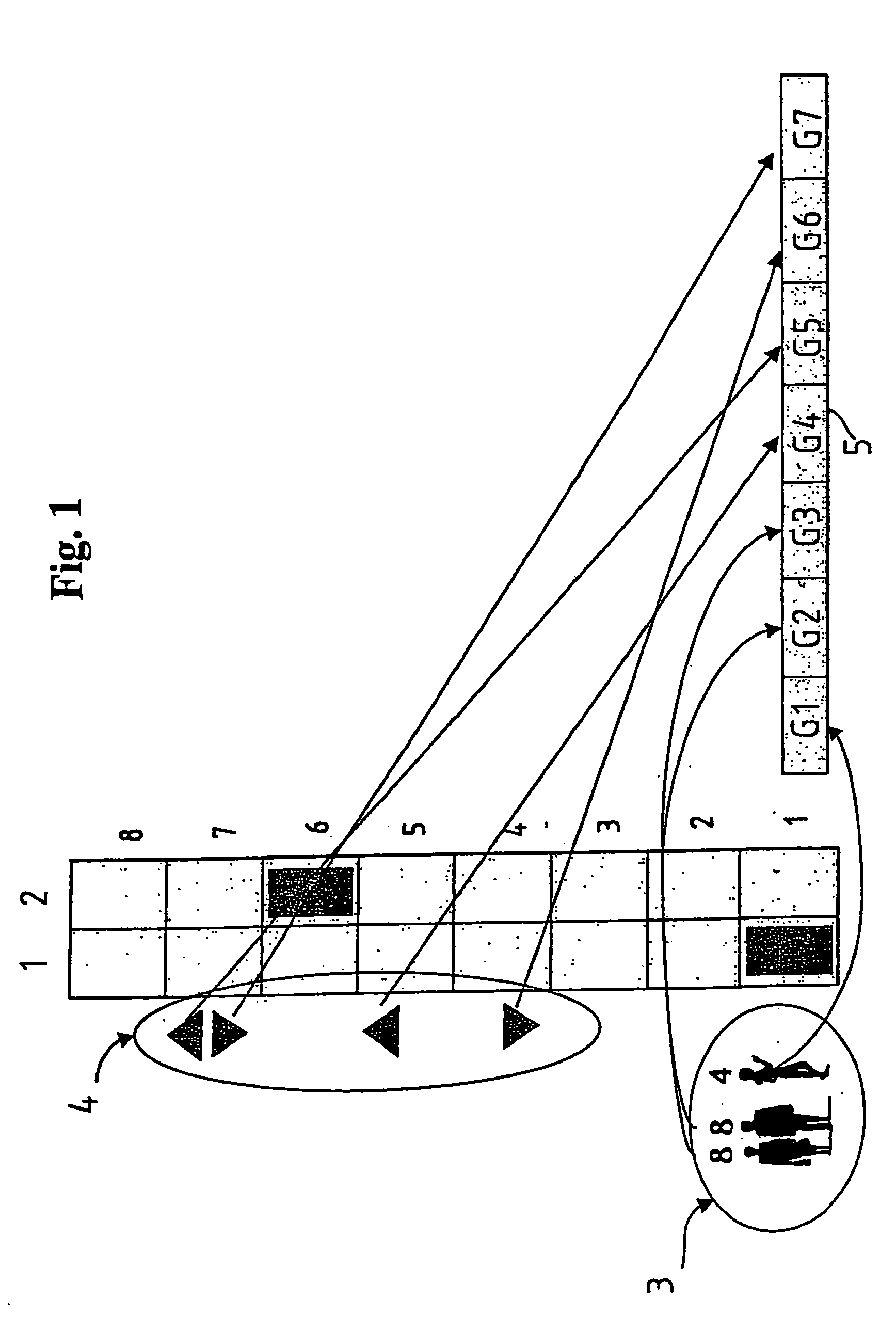 Genetic allocation method for an elevator group