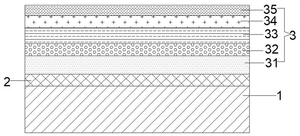 Cold light luminous blister and hot pressing product and preparation method thereof