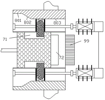 A circuit board plug assembly dissipating heat by utilizing heat-dissipation fans
