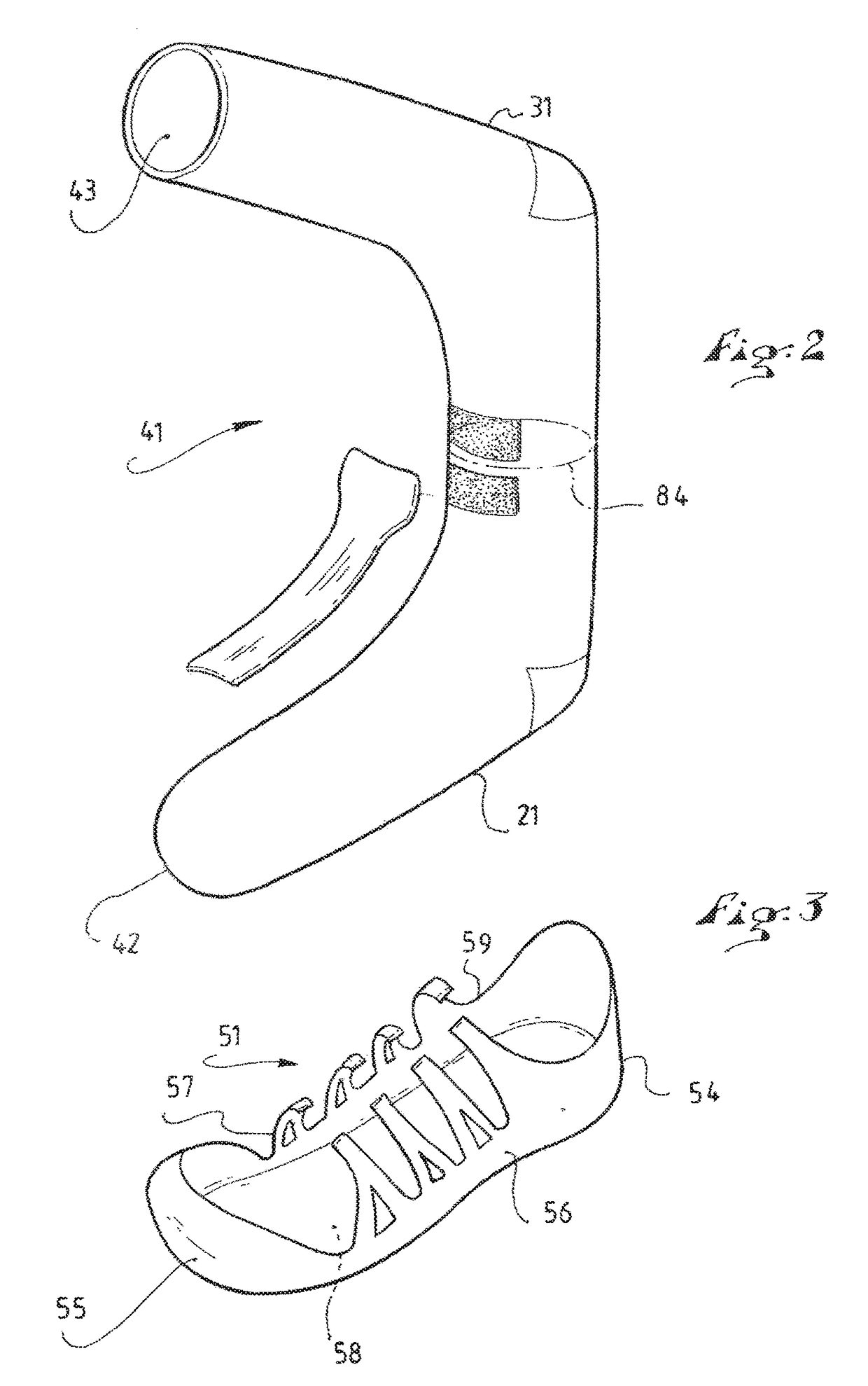 Method for manufacturing footwear, footwear produced using said method, and machine for manufacturing footwear