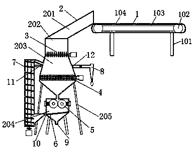 Straw crusher with high efficiency