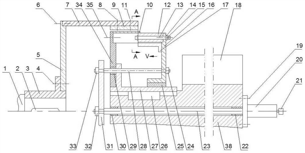 Permanent magnet speed regulator based on mobile magnetic steel