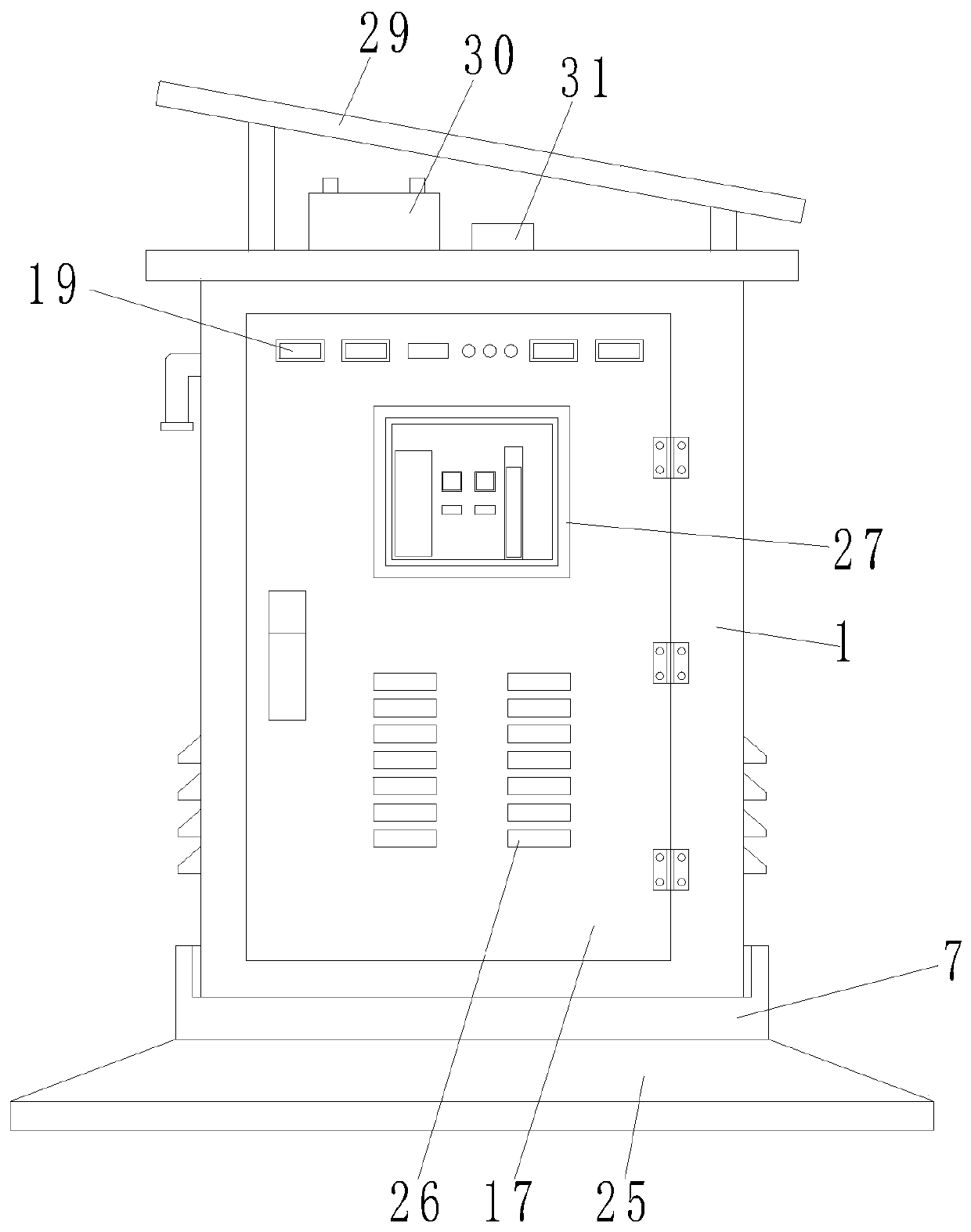Anti-electric shock intelligent electric control cabinet and using method thereof