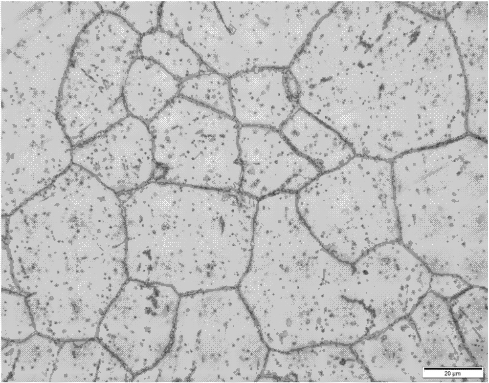 Dyeing etching agent for displaying phase change martensite structure in S30432 boiler pipe