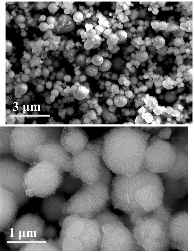 Preparation method of aluminum powder surface-coated flake cobalt hydroxide composite material