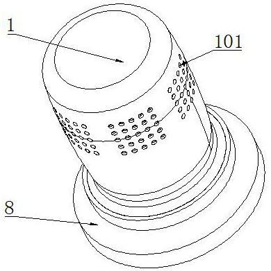 Yang gathering moxibustion instrument