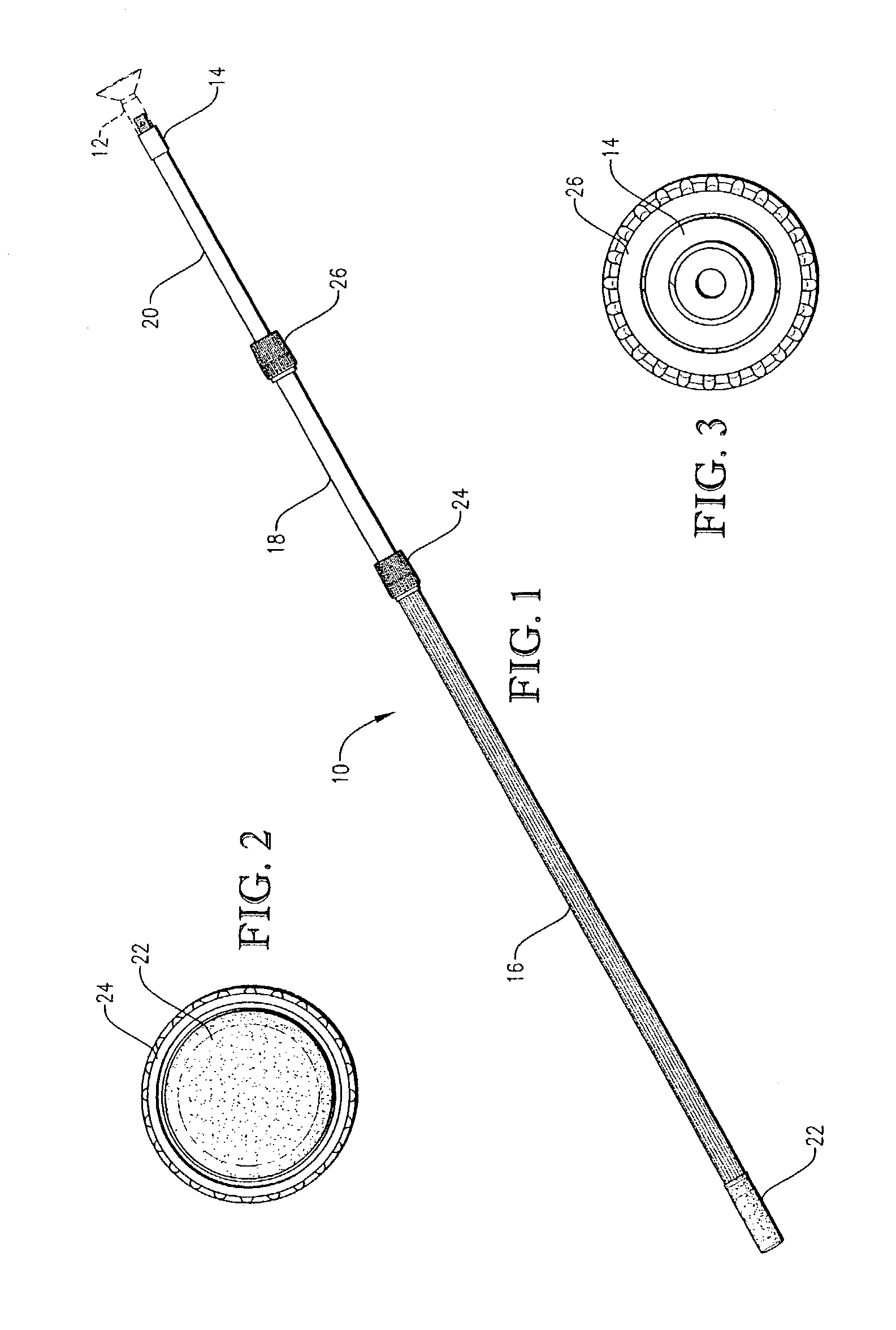 Non-conductive extension pole