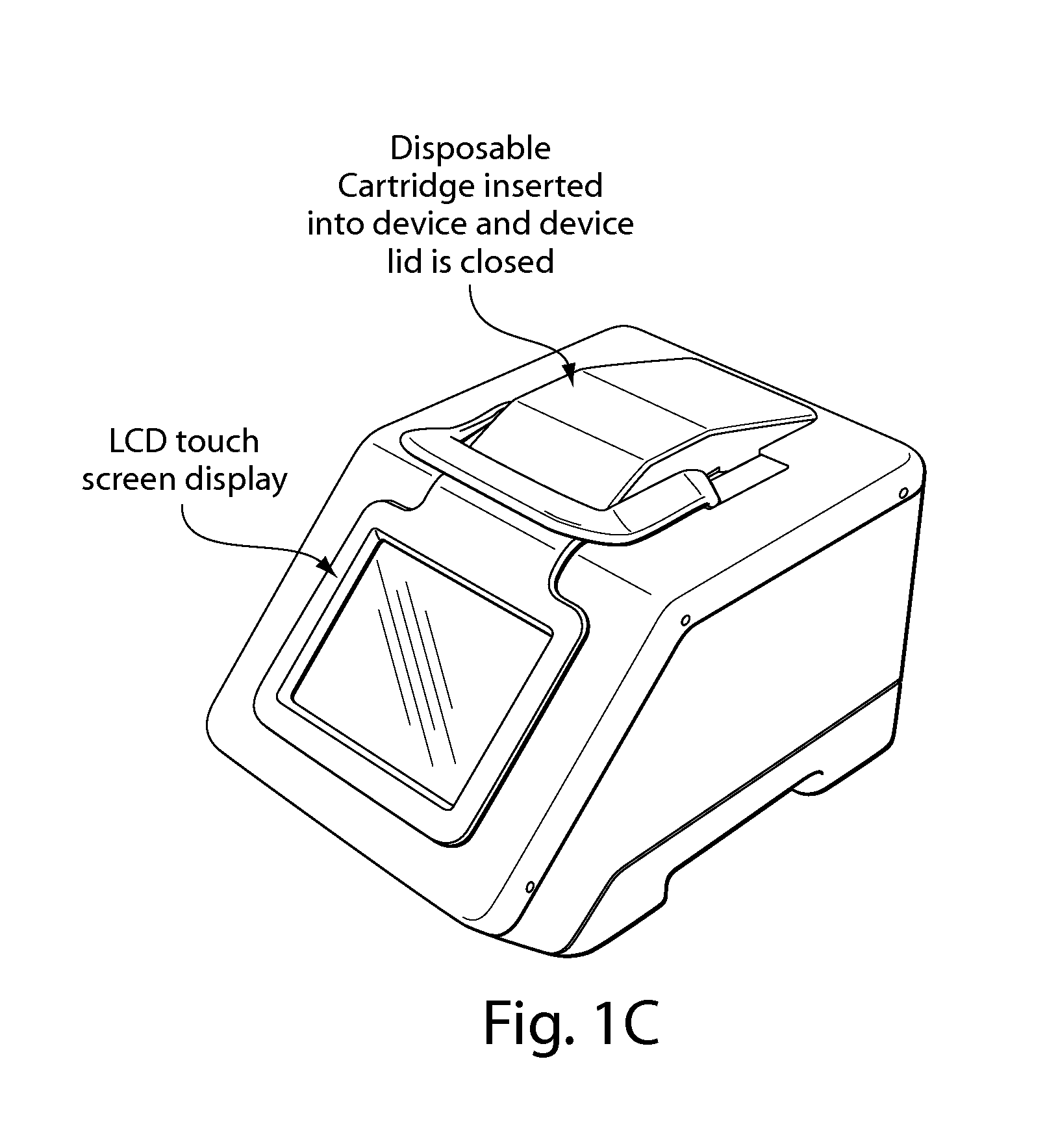 Portable device for nmr based analysis of rheological changes in liquid samples