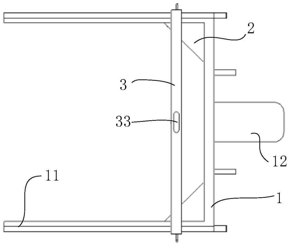 Equal-thickness mortar smearing device for aerated bricks on construction site and construction method thereof