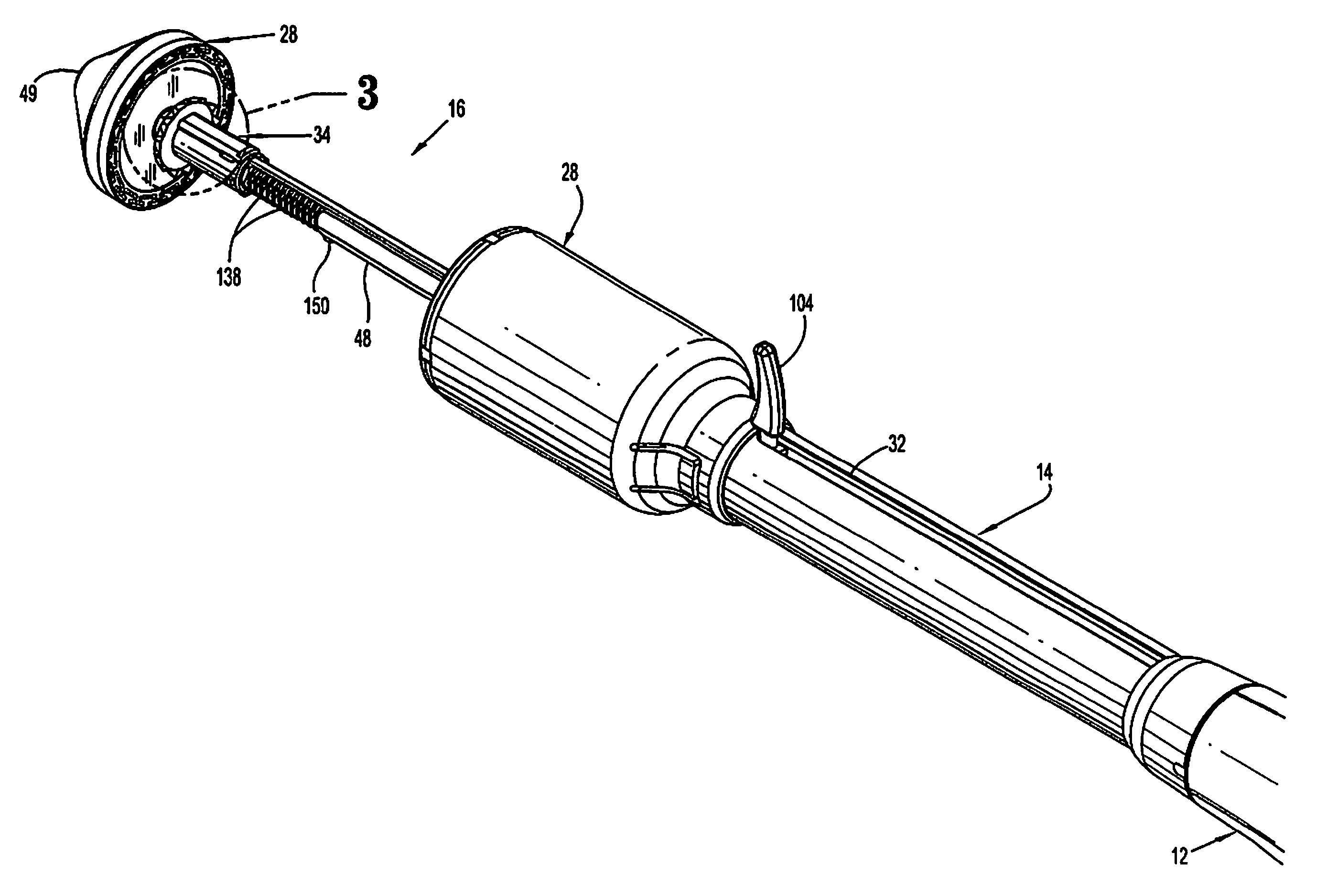 Tissue tensioner assembly and approximation mechanism for surgical stapling device
