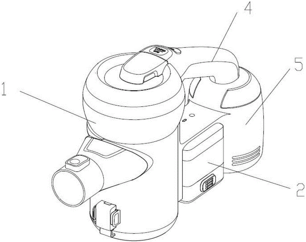 Handheld type vacuum cleaner