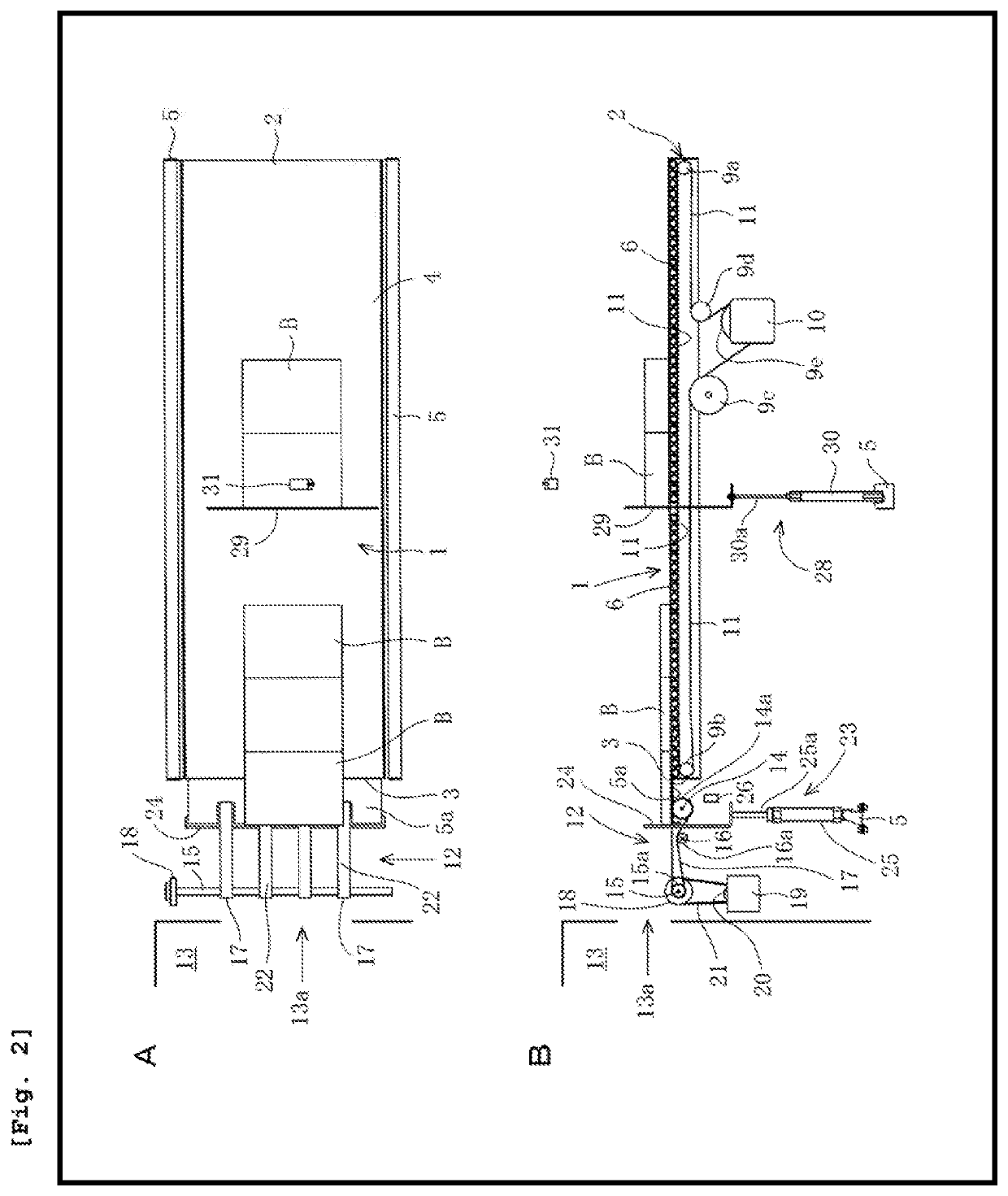 Book block conveying device