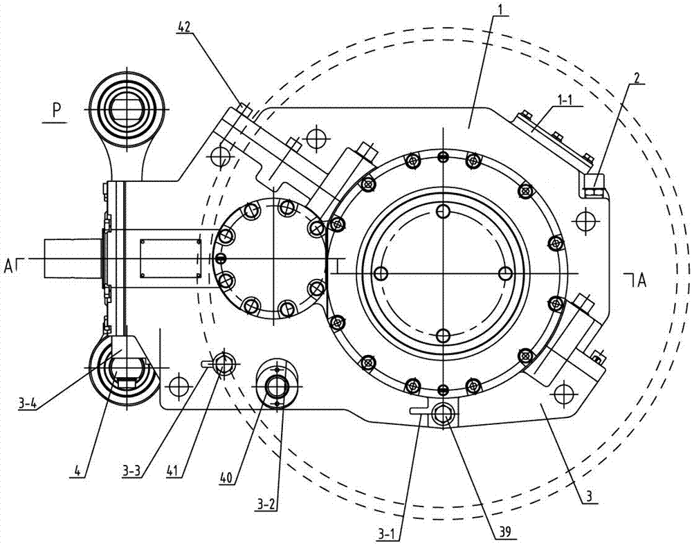 Gearboxes for low-floor rail vehicles