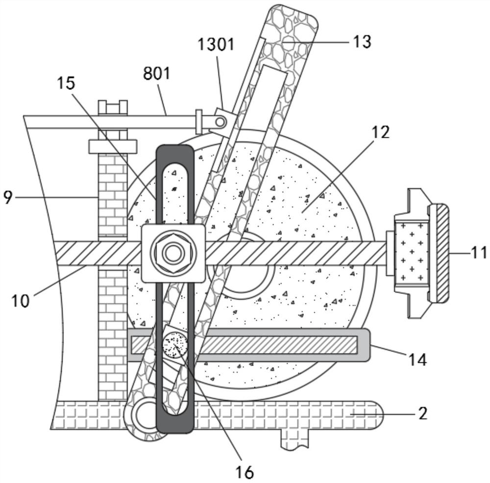 Intelligent medical massage device based on high-end equipment manufacturing