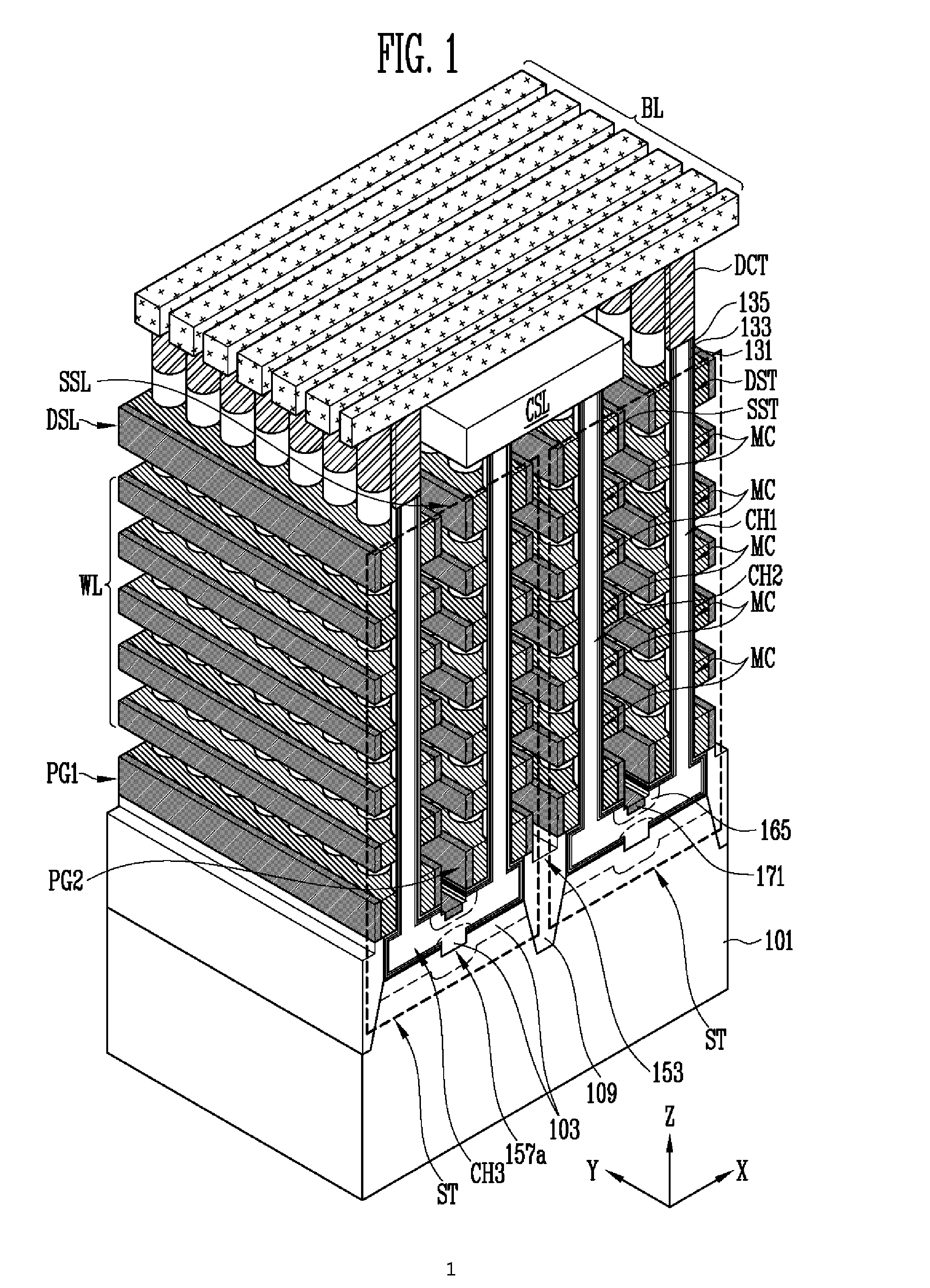 Non-volatile memory device and method of manufacturing the same