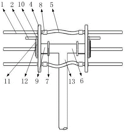 Wire bird nesting-preventing mechanism based on small angle rotating structure