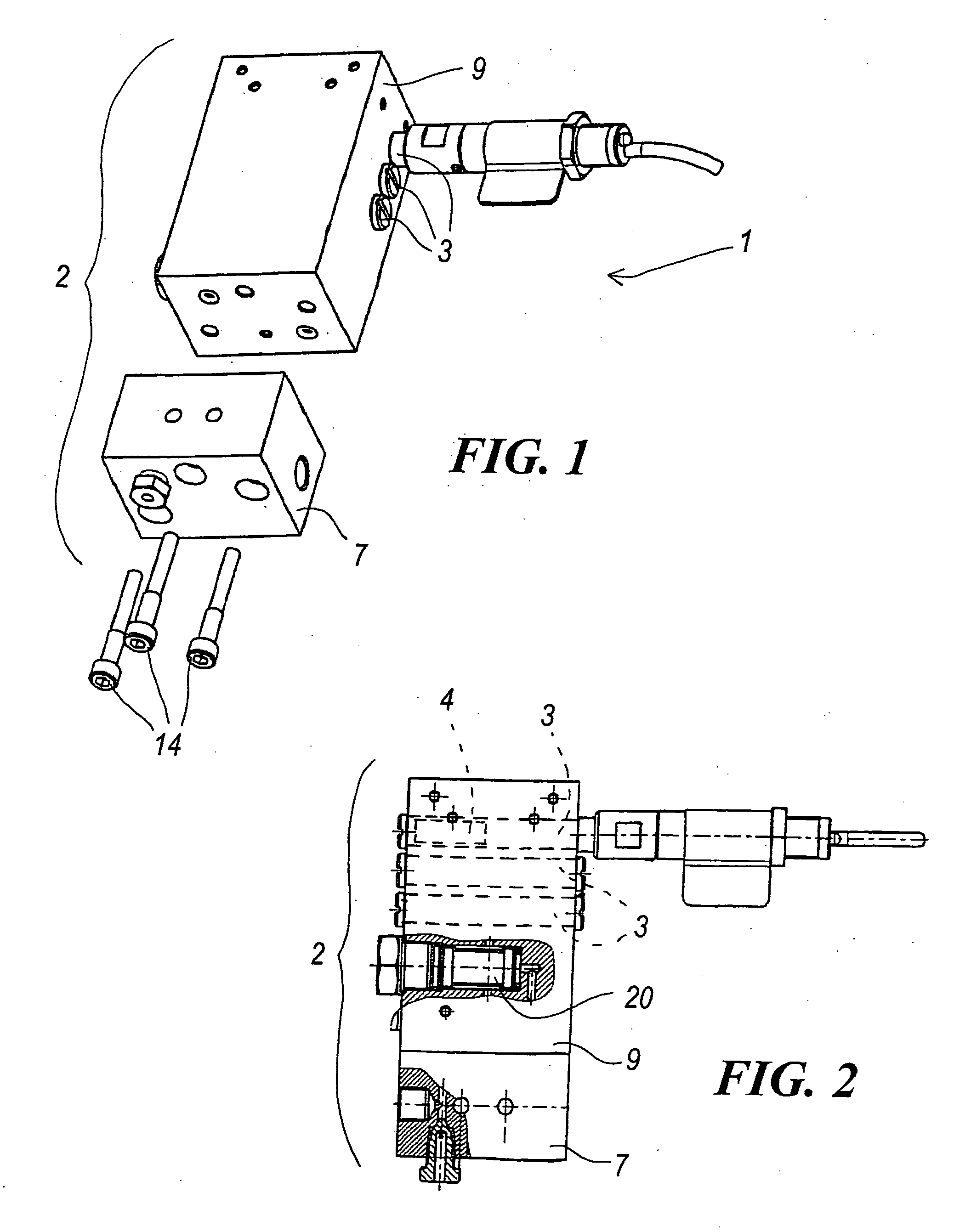 Control device for a fluid flow rate