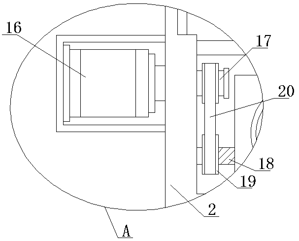 Lifting device for coating device and preparation method of lifting device