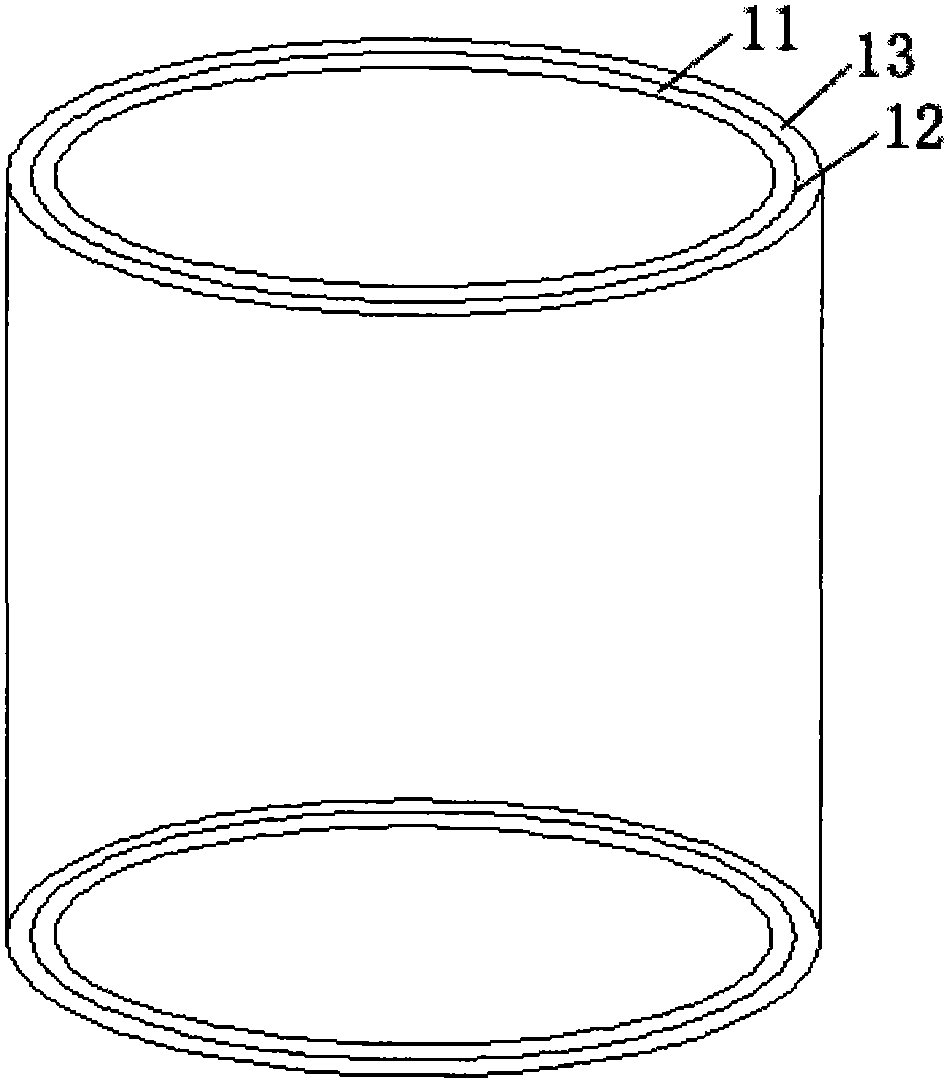 Pressure-bearing type plastic liner, production method and solar water heater using liner