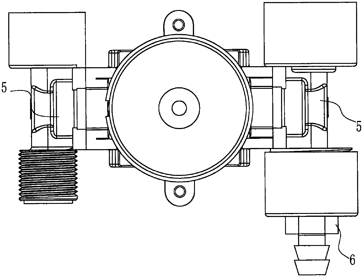 Electric pump valve with lithium battery multi-harmonic superposition voltage unit circuit