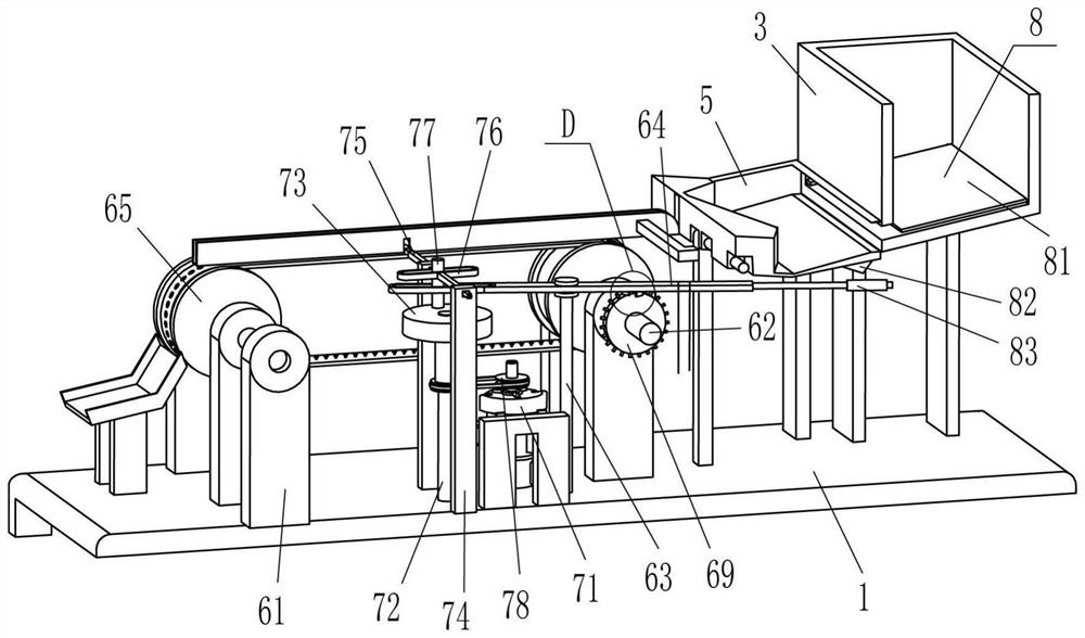 Cross-shaped notching machine for making preserved kumquats