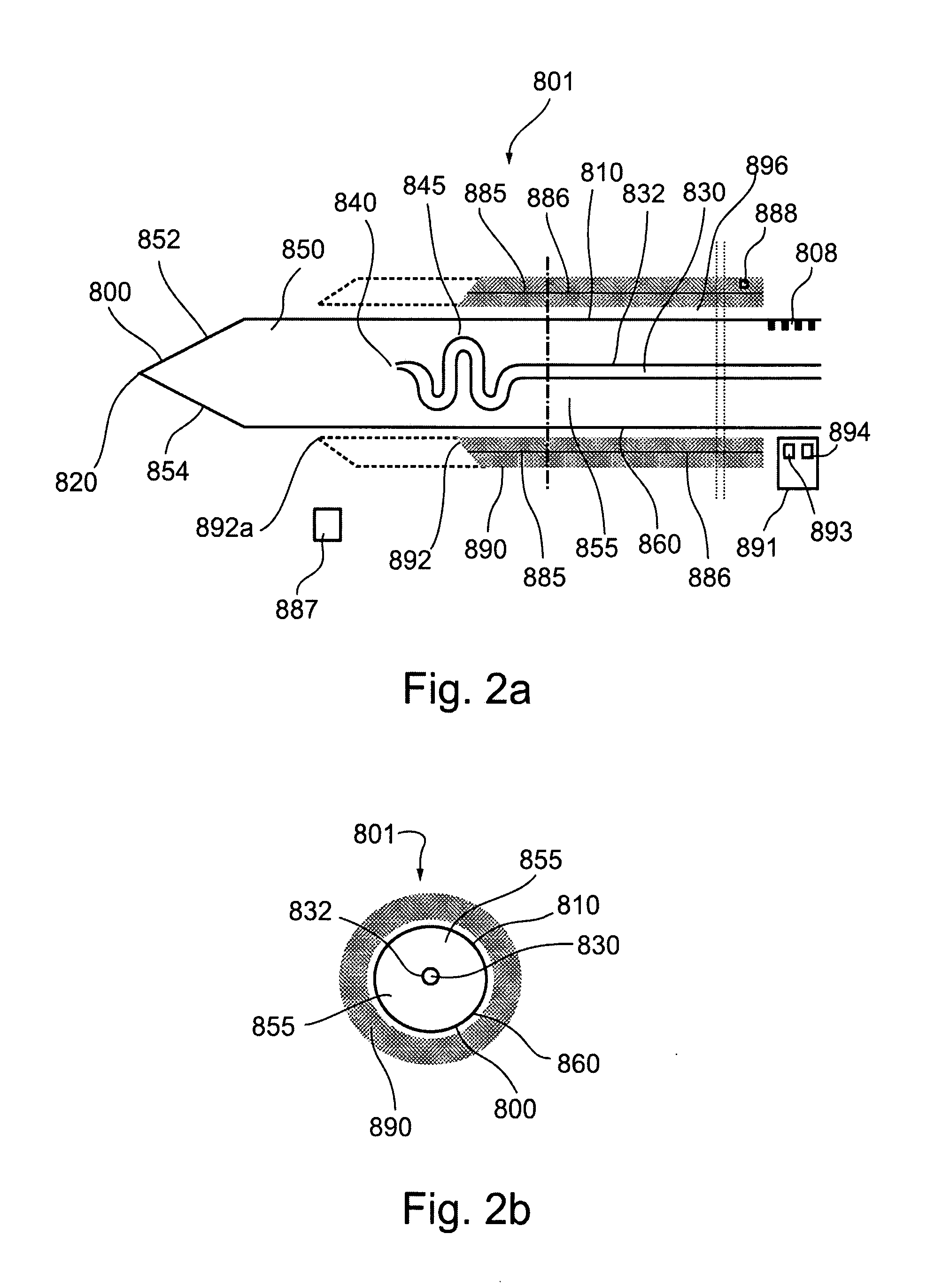 Thin uninsulated cryoprobe and insulating probe introducer