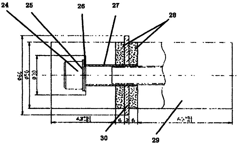 Design of main shaft of rotary ultrasonic machine