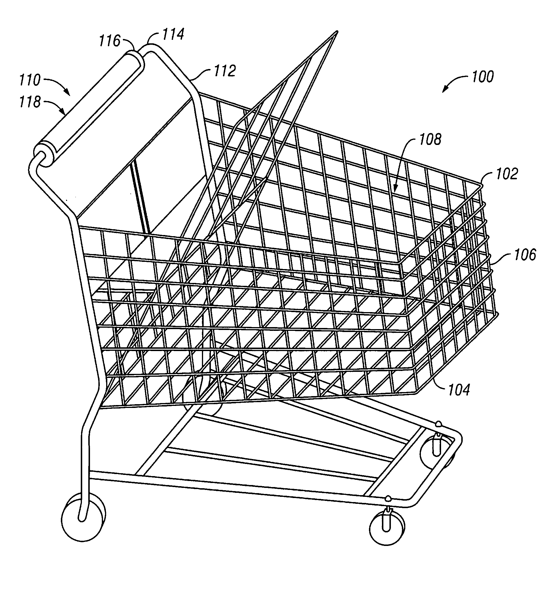 Disposable shopping cart handle sanitary cover