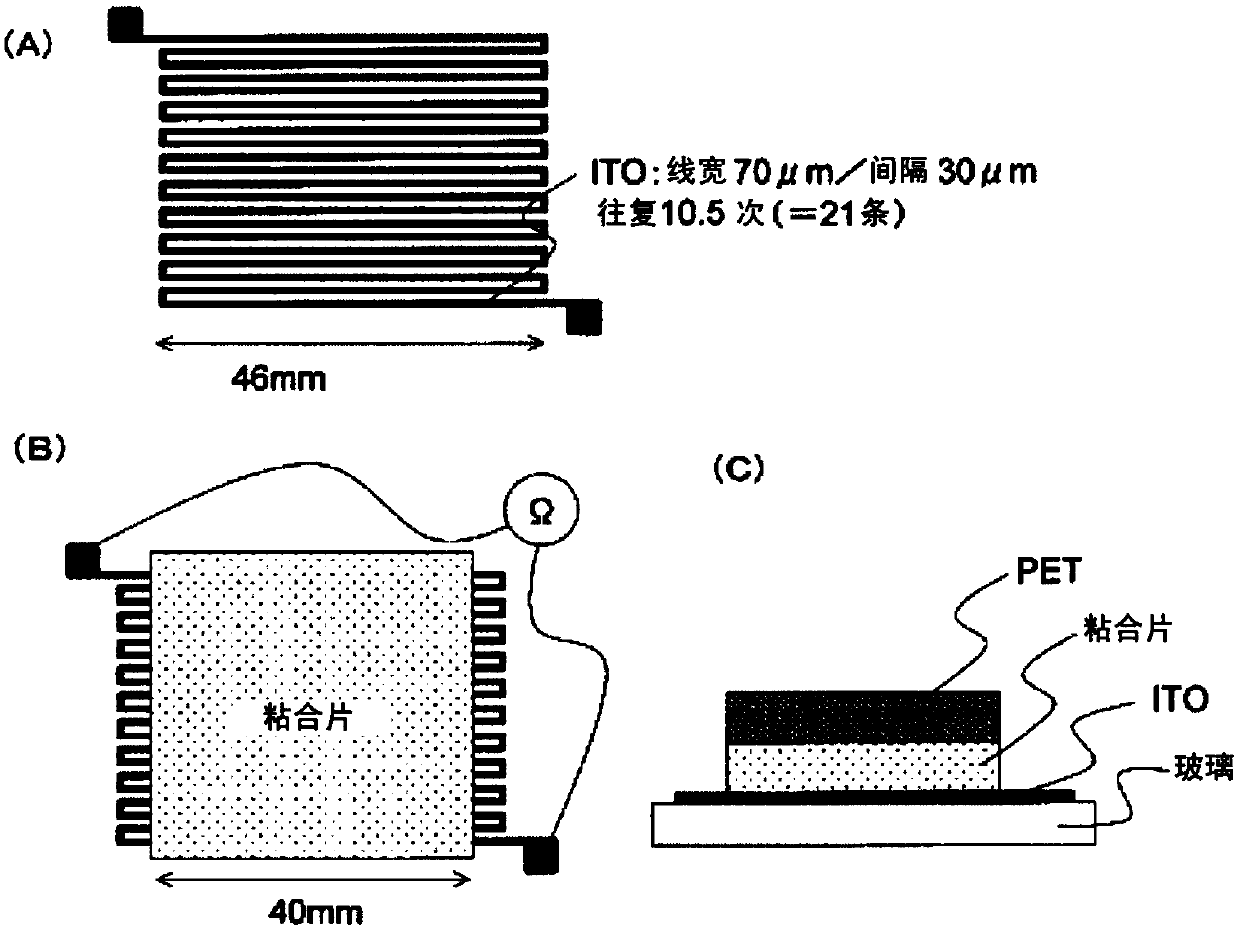Adhesive composition for conductive members