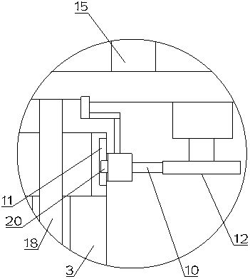 Crushing device for soil improvement