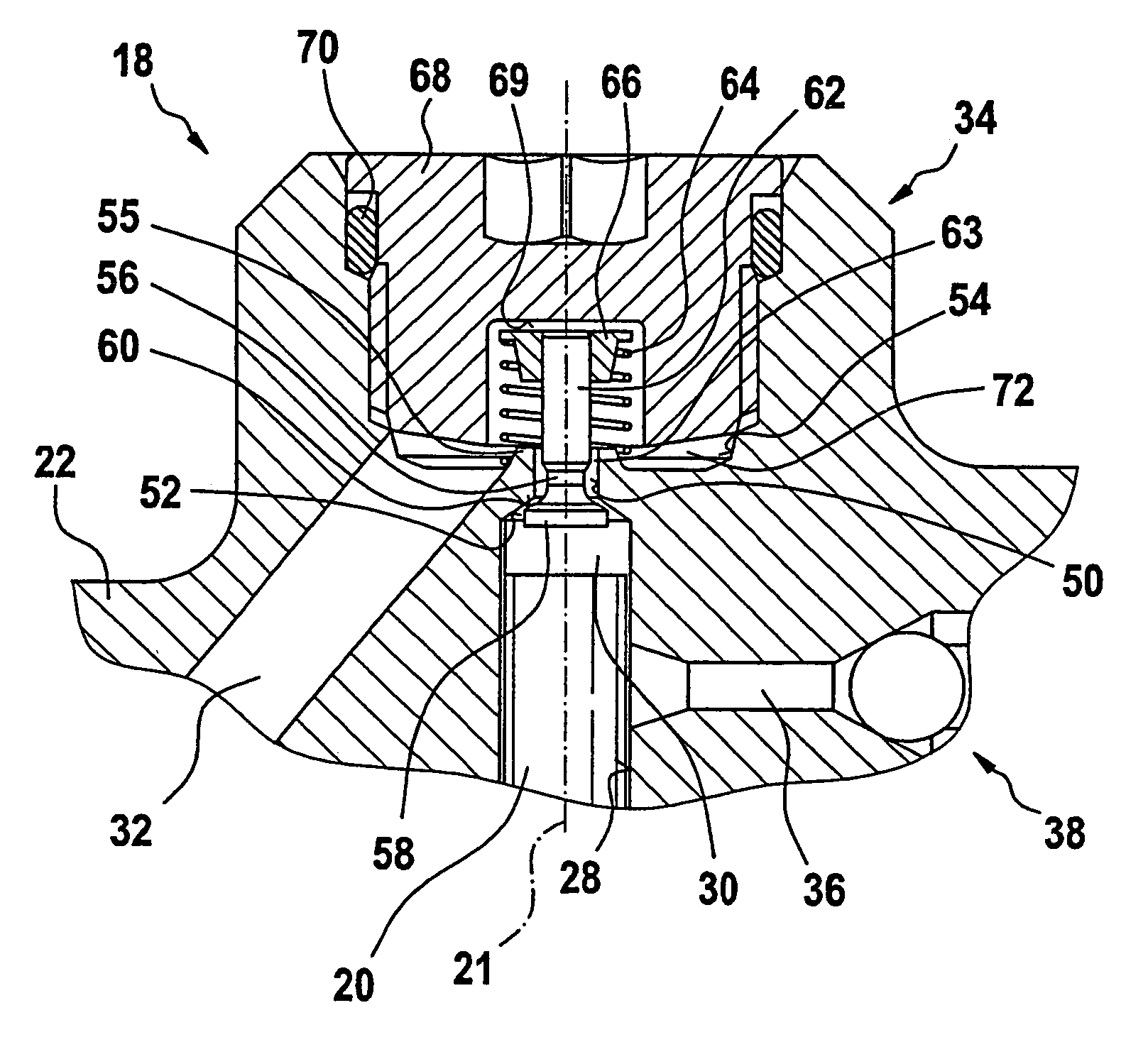 High-pressure pump for a fuel injection system of an internal combustion engine