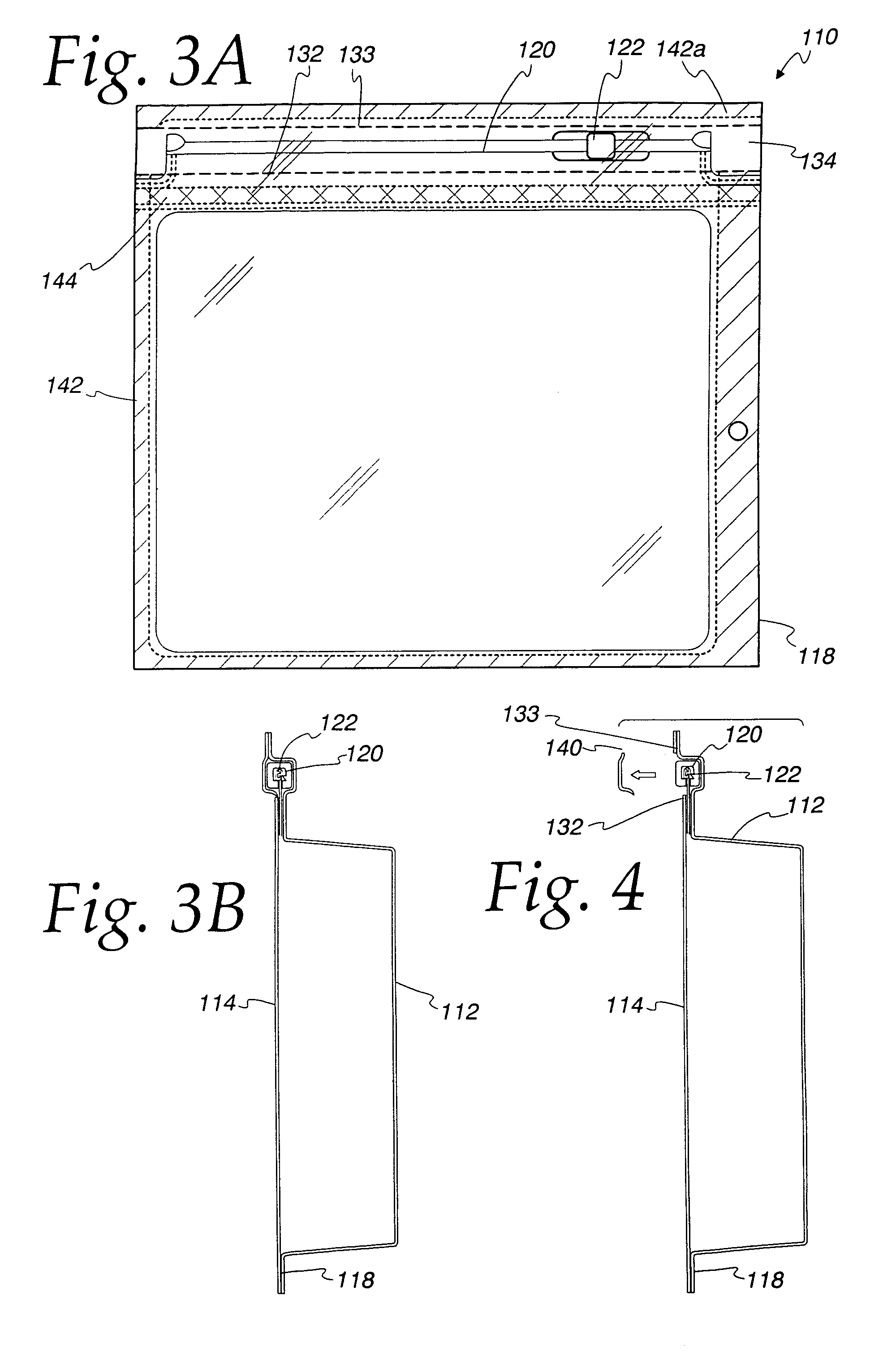 Reclosable package having an accessible zipper and a method for making the same