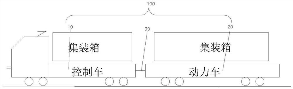 Locomotive unit, freight locomotive and freight locomotive management method
