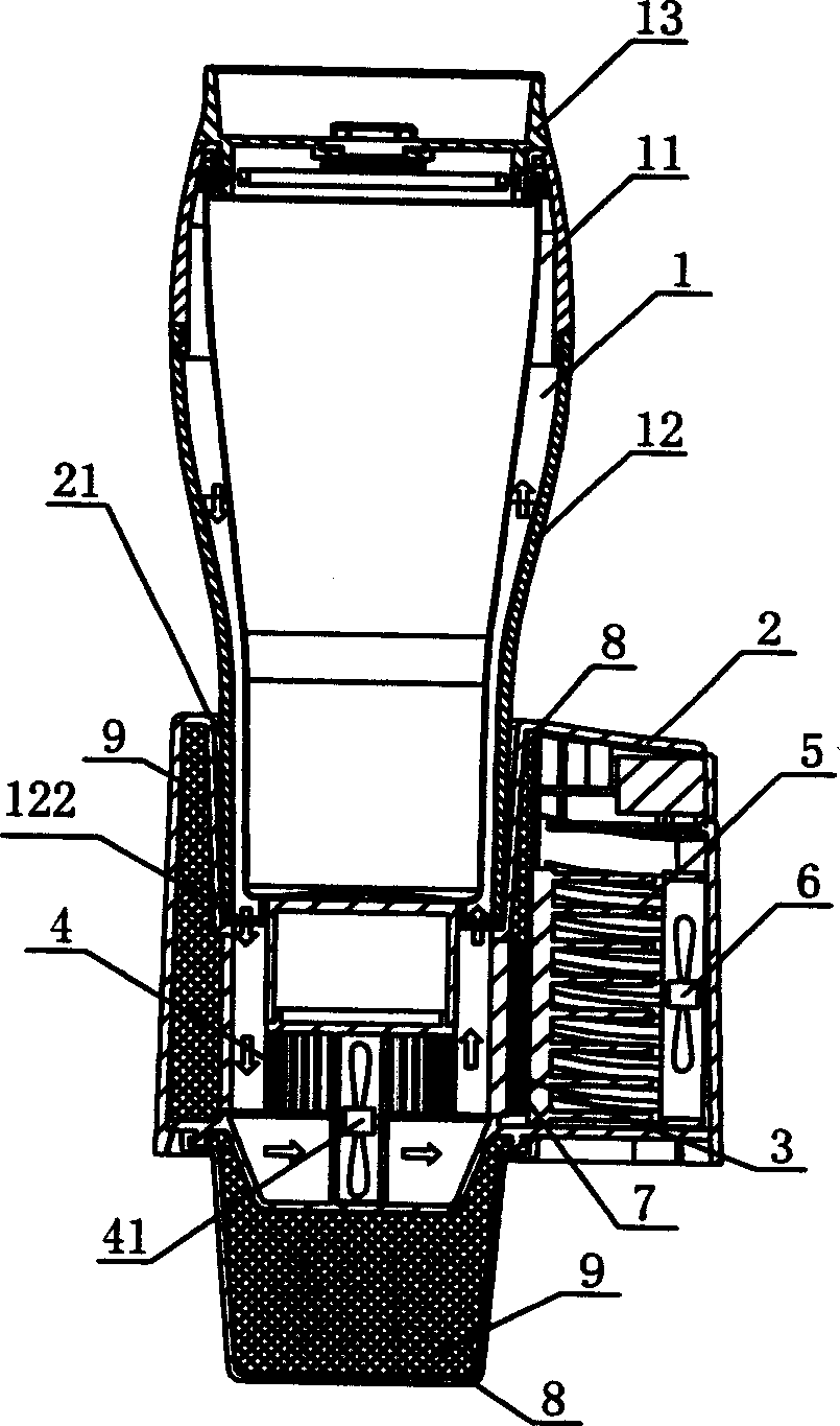 Warming and cooling semiconductor cup