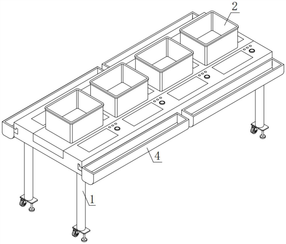 Intelligent kindergarten dining table with movable meal taking function and method thereof
