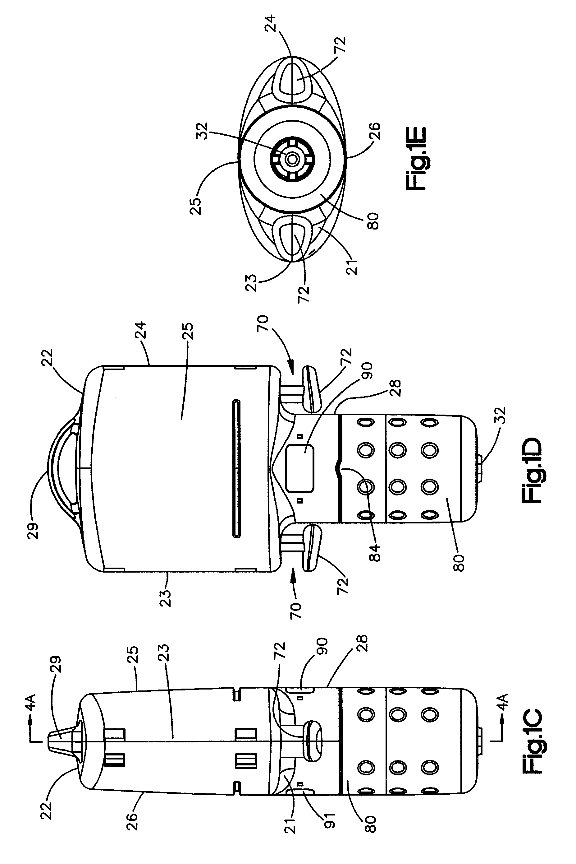 Injector for auto-injection of medication and associated method of use