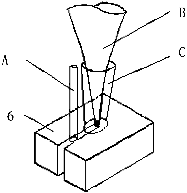 Laser processing method and system assisted by water jet and gas jet