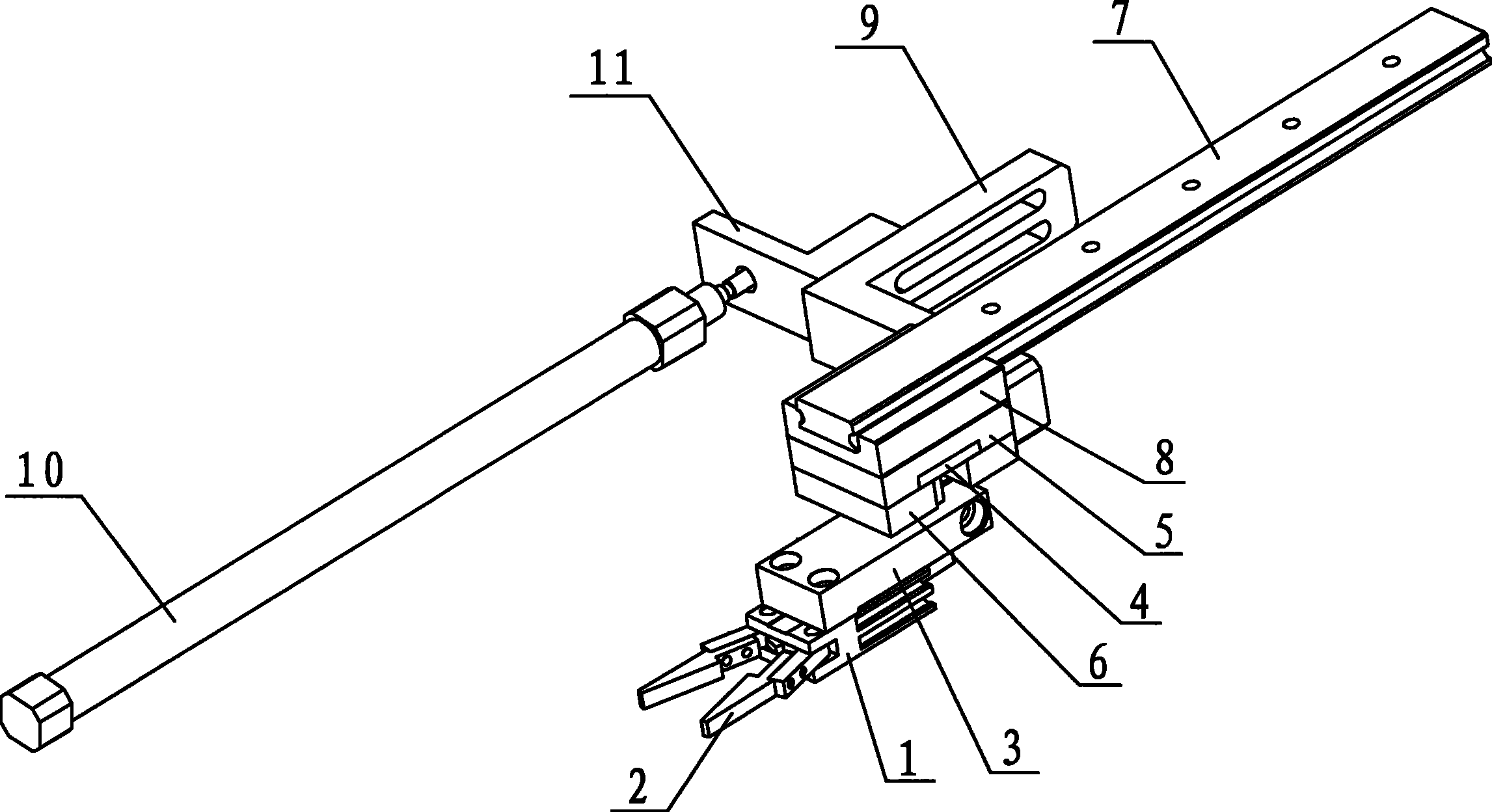 Clamping manipulator of full-automatic winding machine