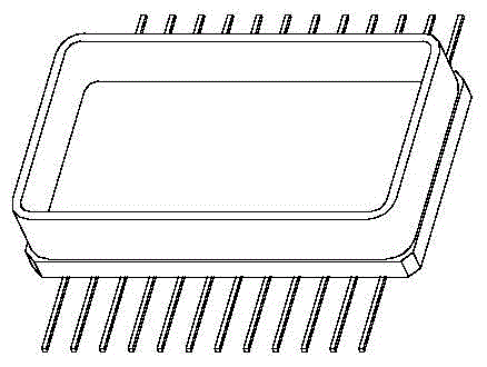 Integrated packaging microwave device array parallel welding apparatus and method