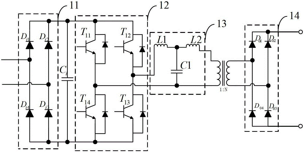 A flip-flop circuit for a reverse switching transistor