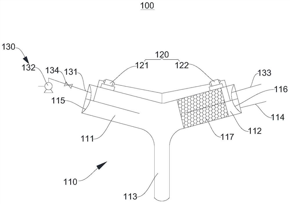 Solid particle electrostatic separation device and method