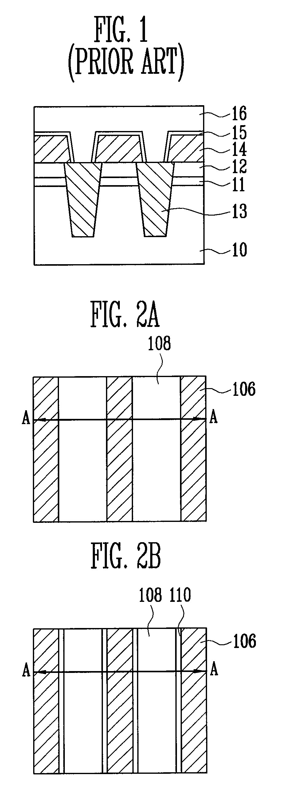 Flash memory device with isolation structure