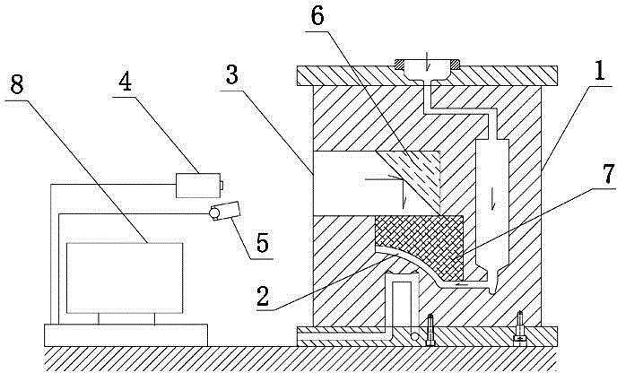 Injection compression molding optical grade transparent product quality on-line inspection method